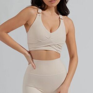 Buffbunny Candy Wrap Sports Bra - Stardust - Medium